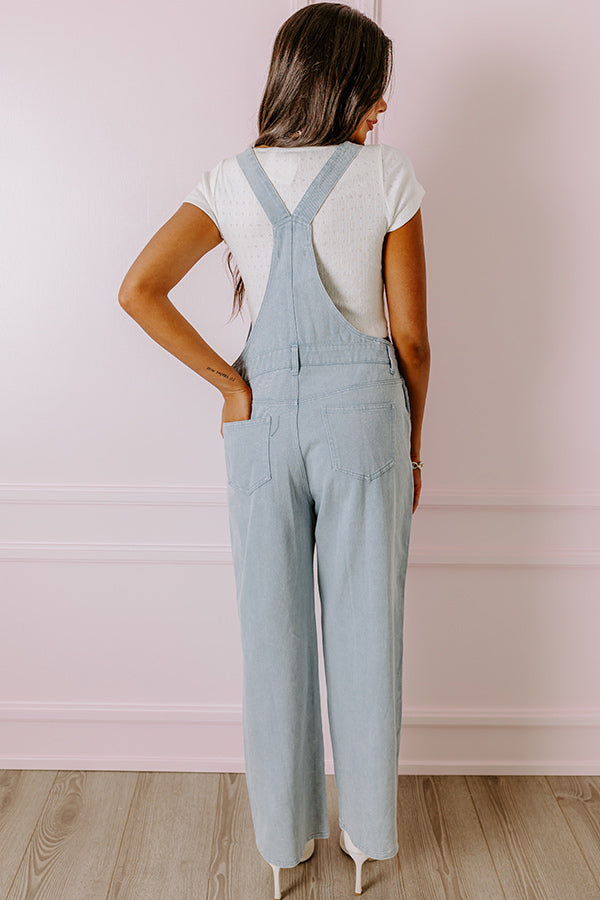 Ultimate Chic Denim Overalls - Hopeful Dreamer Edition