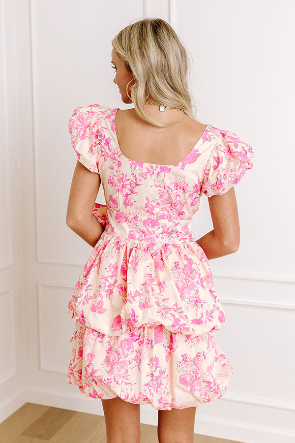 Premium Floral Mini Dress - Ultimate Style & Grace