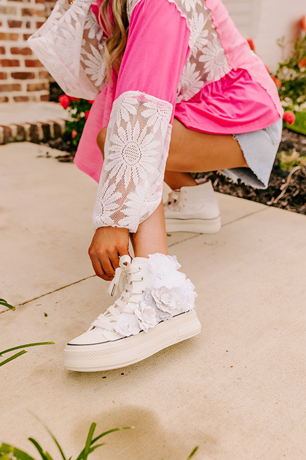 Pennylane Premium Embellished Platform Sneaker