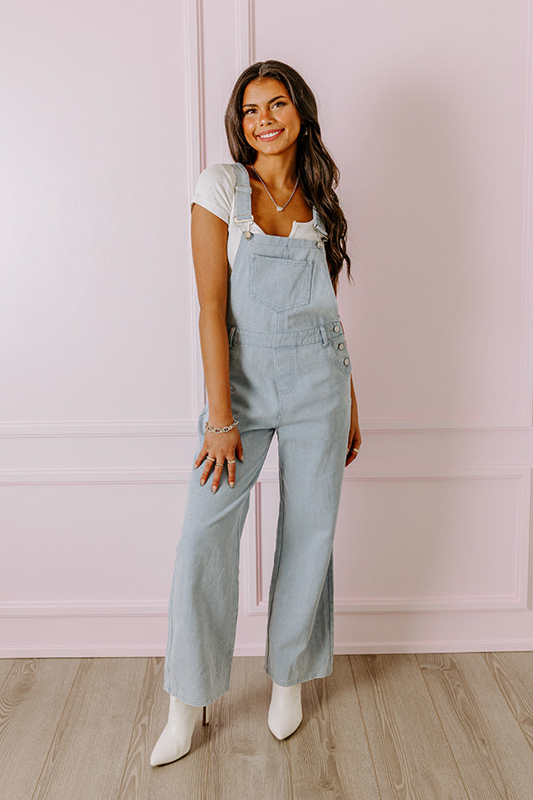 Ultimate Chic Denim Overalls - Hopeful Dreamer Edition