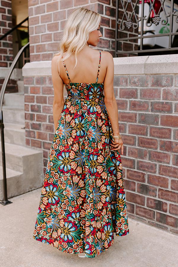 Ultimate Secret Oasis Floral Maxi Dress