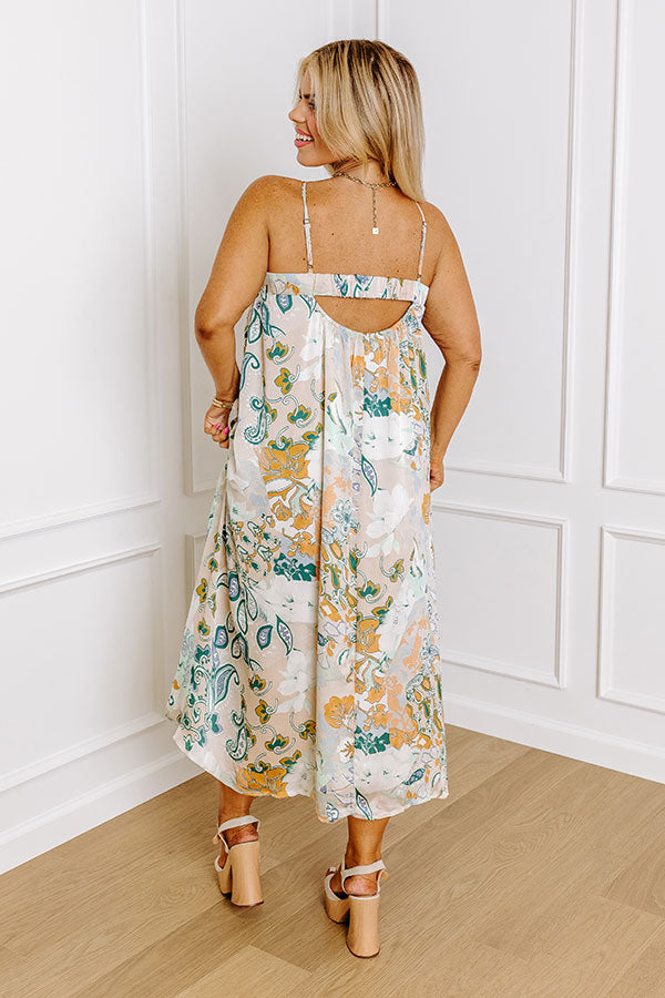 Premium Paradise Midi Dress: Ultimate Summer Style