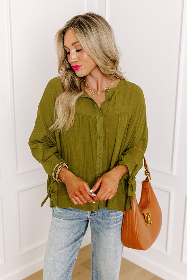 Premium Green Shift Top - Ultimate Comfort & Style