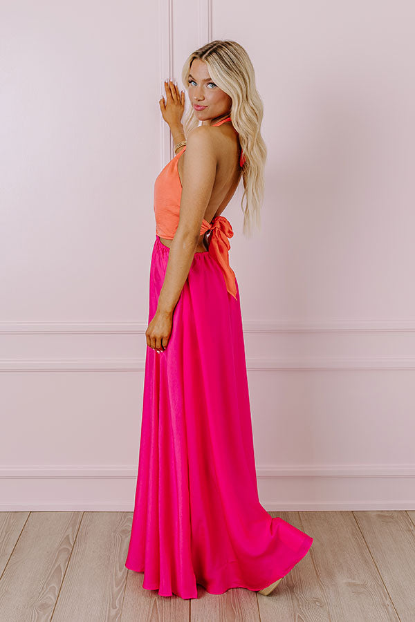 Ultimate Glamour Cut Out Maxi Dress