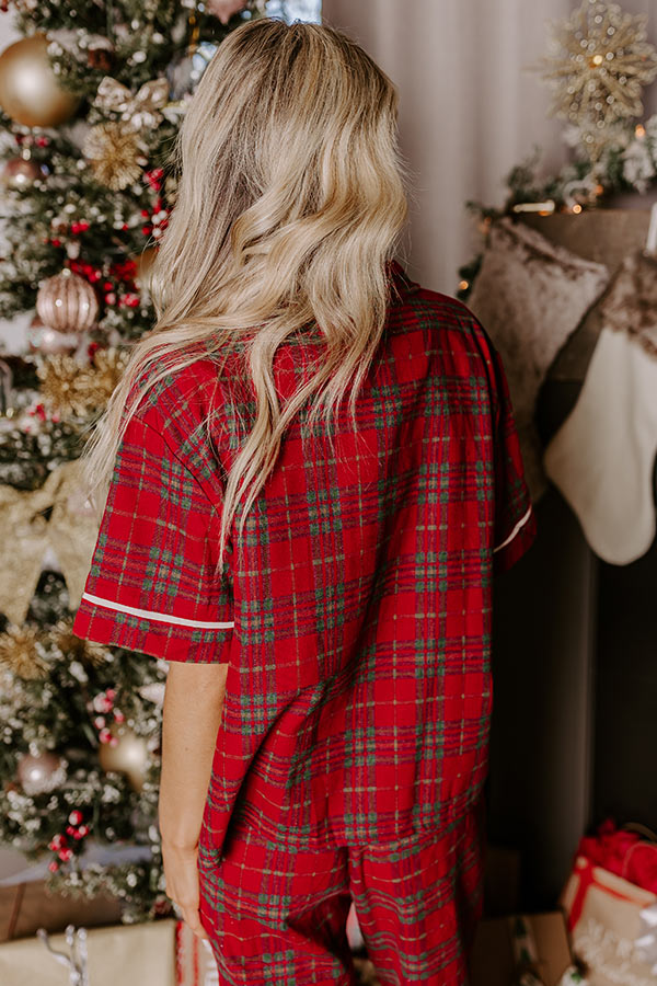 Premium Plaid Sleepwear Top - Ultimate Comfort & Style