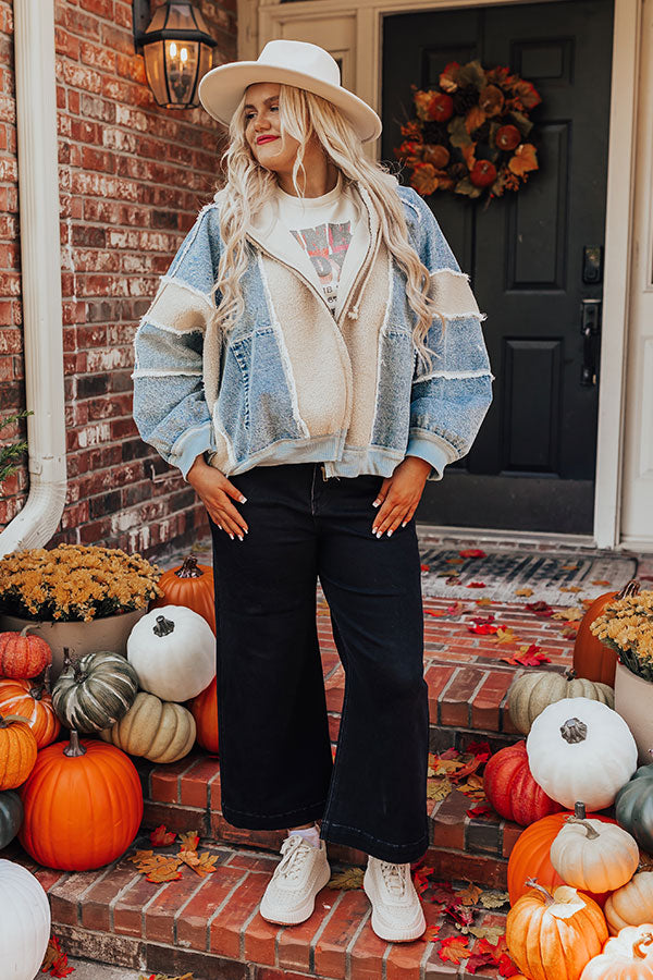 Premium Cozy & Kind Denim Jacket - Ultimate Autumn Style