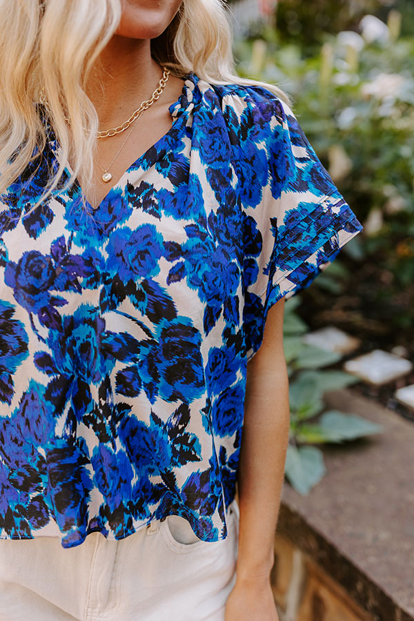 Premium Floral Chic Top