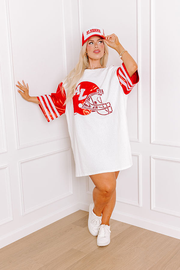 Premium Alabama Crimson Tide Sequin Mini Dress - Ultimate Team Spirit