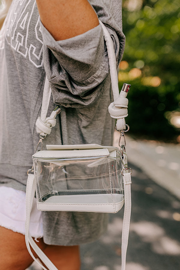 Ultimate Pep Squad Clear Crossbody Bag