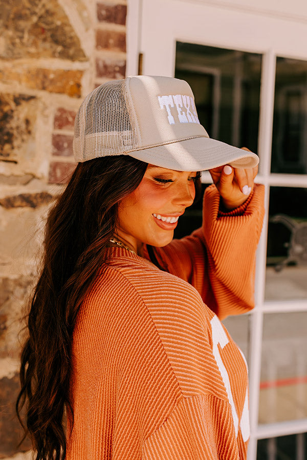 Premium Texas Pride Embroidered Trucker Hat