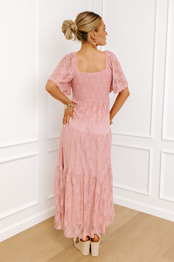 Ultimate Romantic Lace Maxi Dress