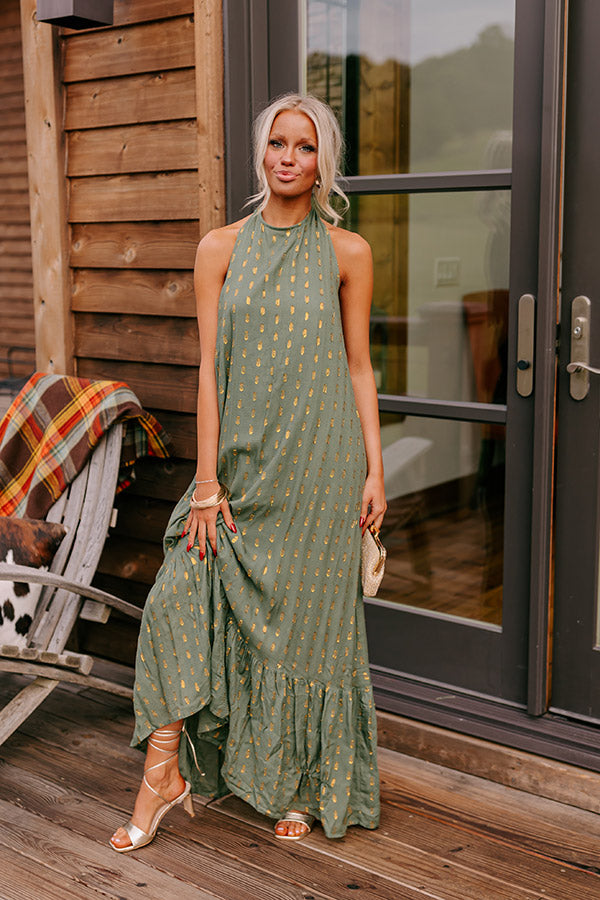 Ultimate Boho Glam Maxi Dress