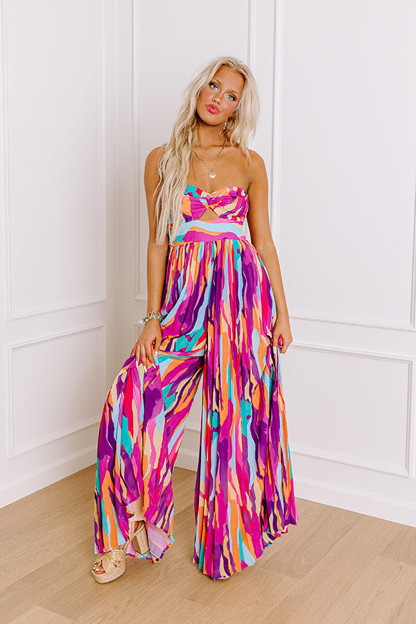 Ultimate Downtown Diva Pleated Jumpsuit