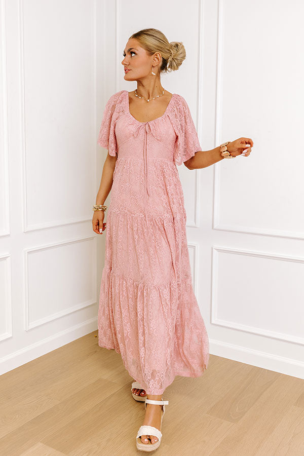 Ultimate Romantic Lace Maxi Dress