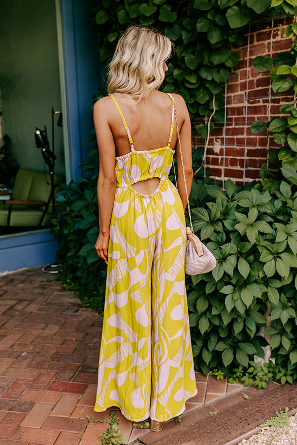 Ultimate Tropical Paradise Wide Leg Jumpsuit