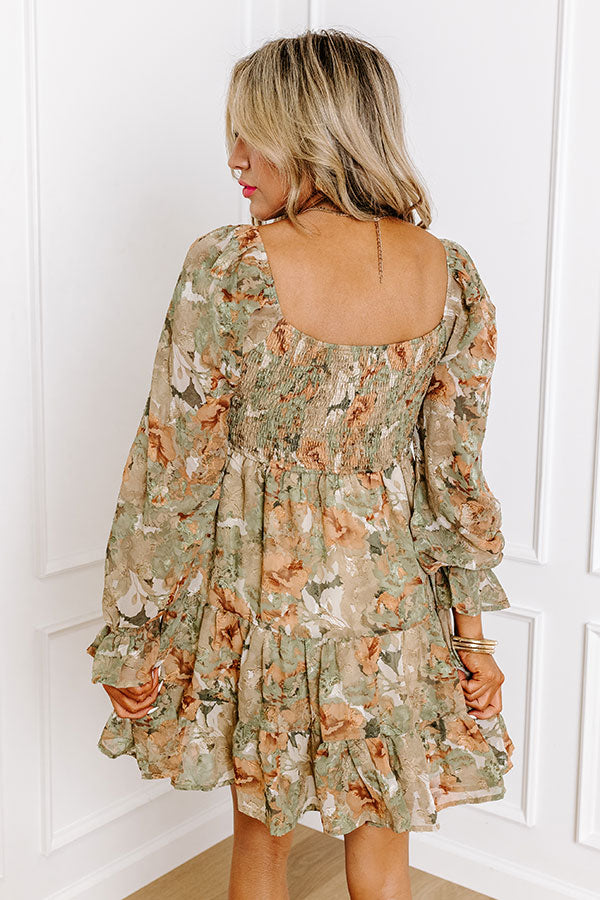 Premium Floral Pear Dress - Ultimate Summer Style