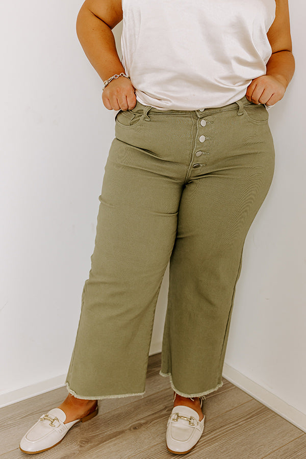 Premium High Waist Sage Curves Jeans - Ultimate Fall Style