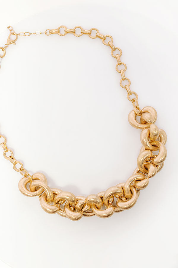 Ultimate Statement Link Necklace - Premium Gold Chain