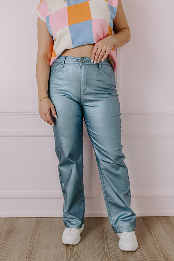 Ultimate High Waist Metallic Style Pants