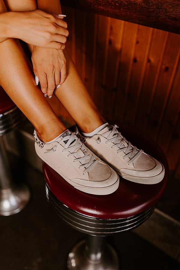 The Mina Vintage Premium Faux Leather Sneaker