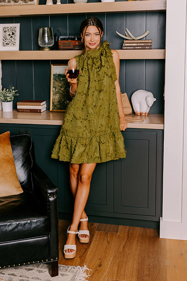 Ultimate Apple Martini Mini Dress - Effortless Elegance