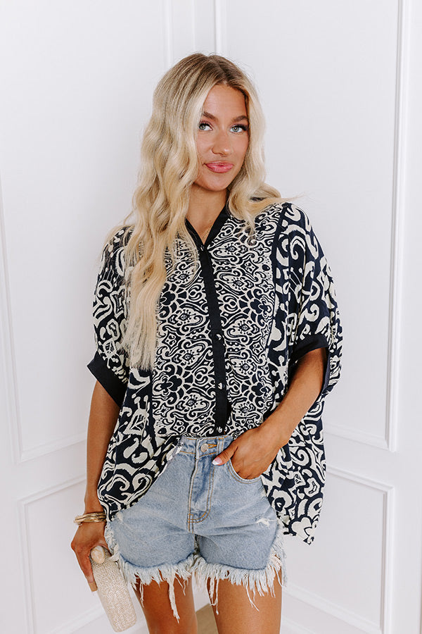 Premium Bodega Babe Oversized Button-Up Shirt