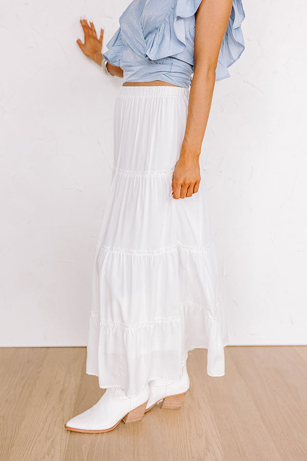 Ultimate Summer Breeze Maxi Skirt - Flowy & Comfortable