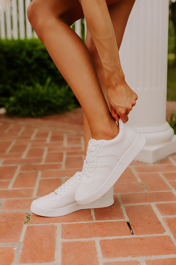 Camille Premium Faux Leather Sneakers