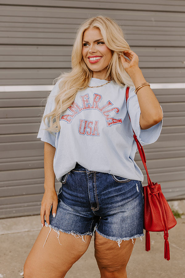 Premium Vintage American Pride Graphic Tee