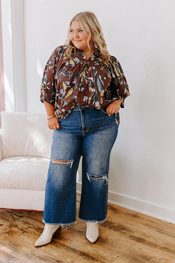 Premium High Waist Relaxed Jeans for Curves by Risen Westley