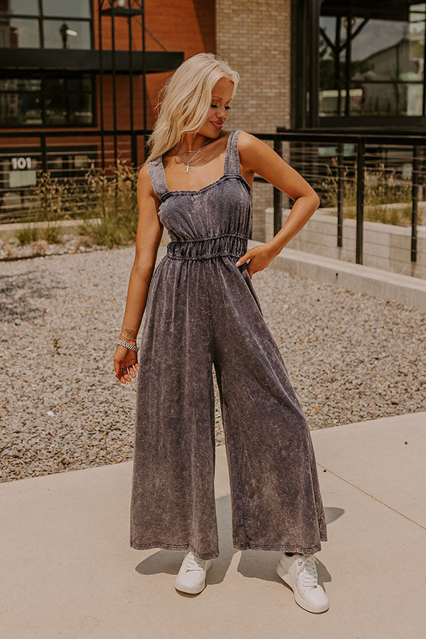 Ultimate Summer Sorbet Mineral Wash Jumpsuit