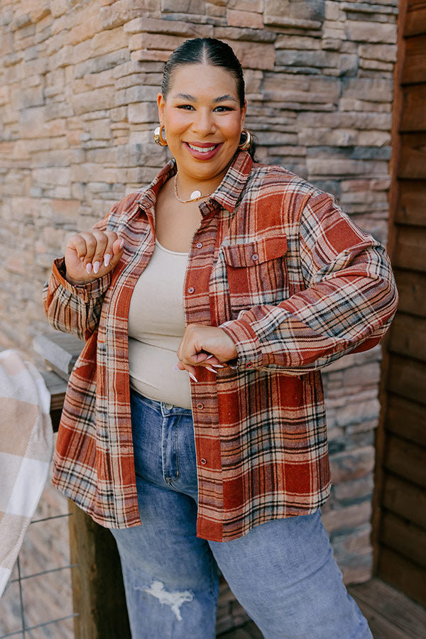 Premium Pumpkin Spice Plaid Jacket - Ultimate Autumn Style