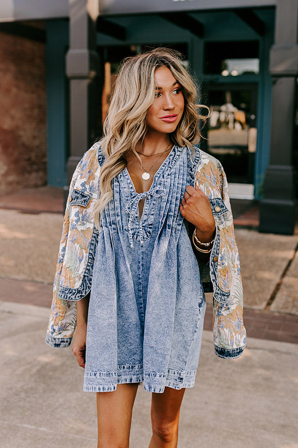 Premium Denim Romper - Ultimate Style for Sunny Days