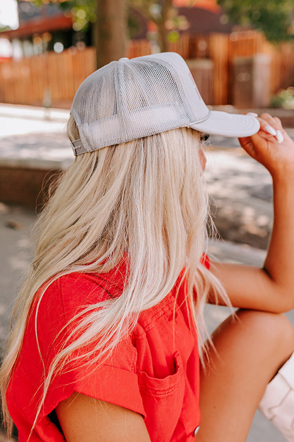 Ultimate Game Day Trucker Hat - 'When's Halftime?' Edition