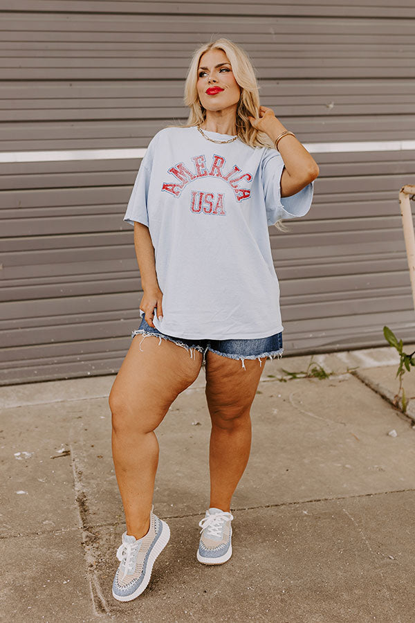 Premium Vintage American Pride Graphic Tee