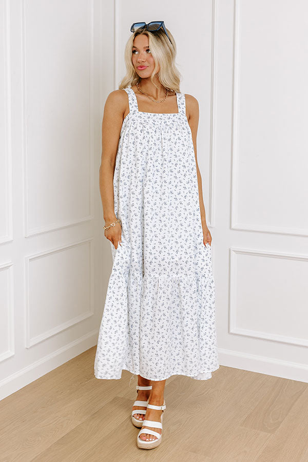 Premium Floral Maxi Dress - Ultimate Casual Elegance