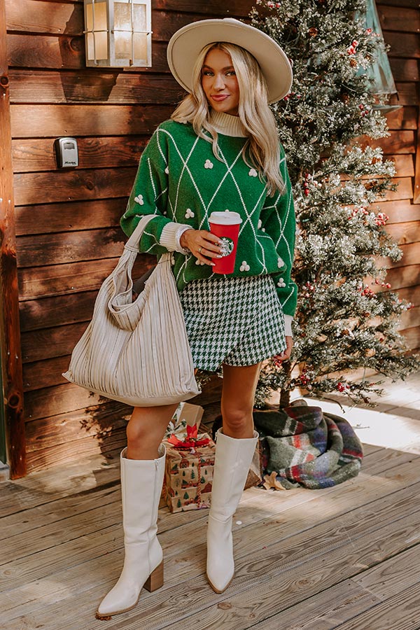 Premium Holiday Magic Sweater - Green