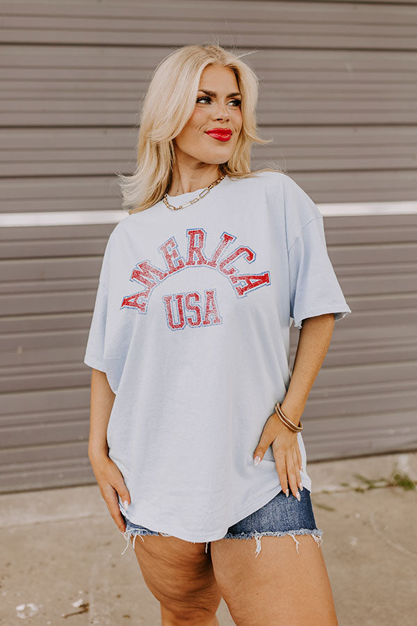 Premium Vintage American Pride Graphic Tee