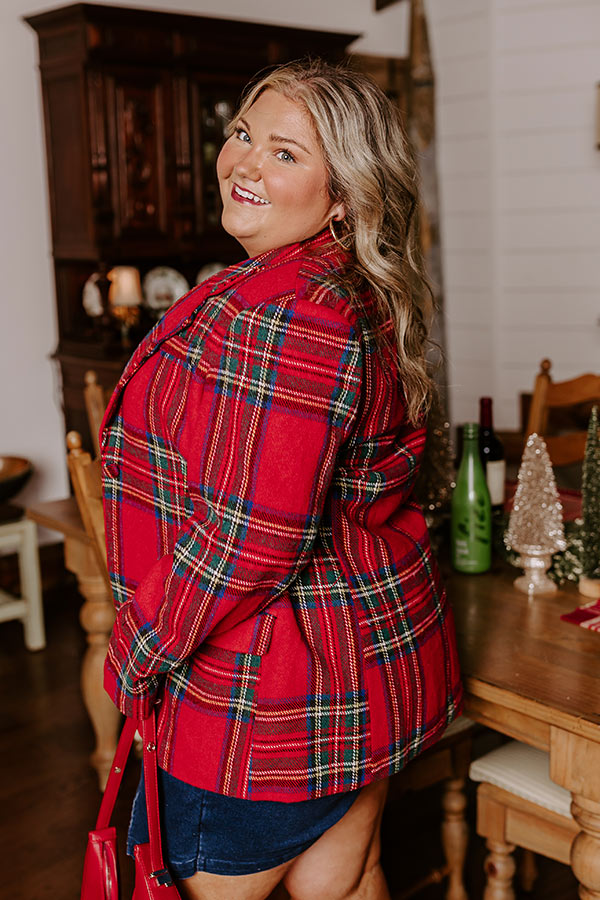 Premium Plaid Blazer - Ultimate Seasonal Style