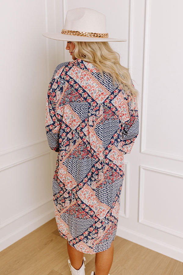 Premium Floral Mini Dress – Ultimate Southern Charm