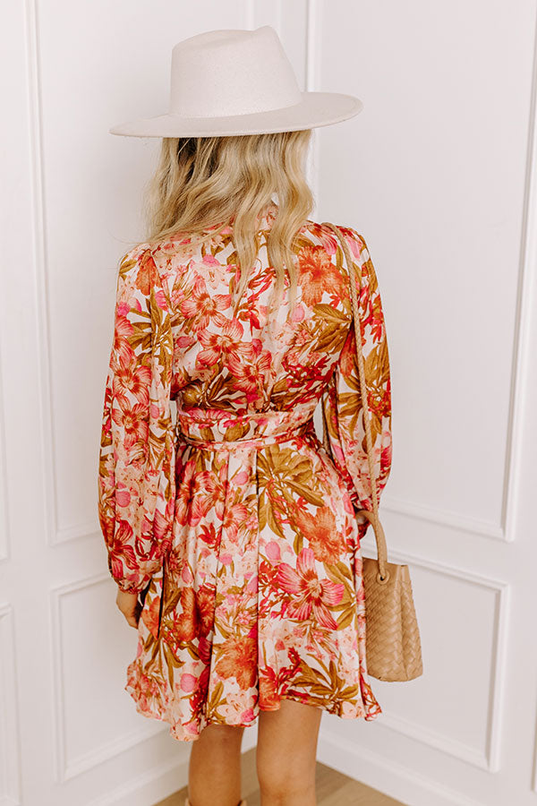 Premium Venice Days Floral Wrap Dress - Ultimate Style Upgrade