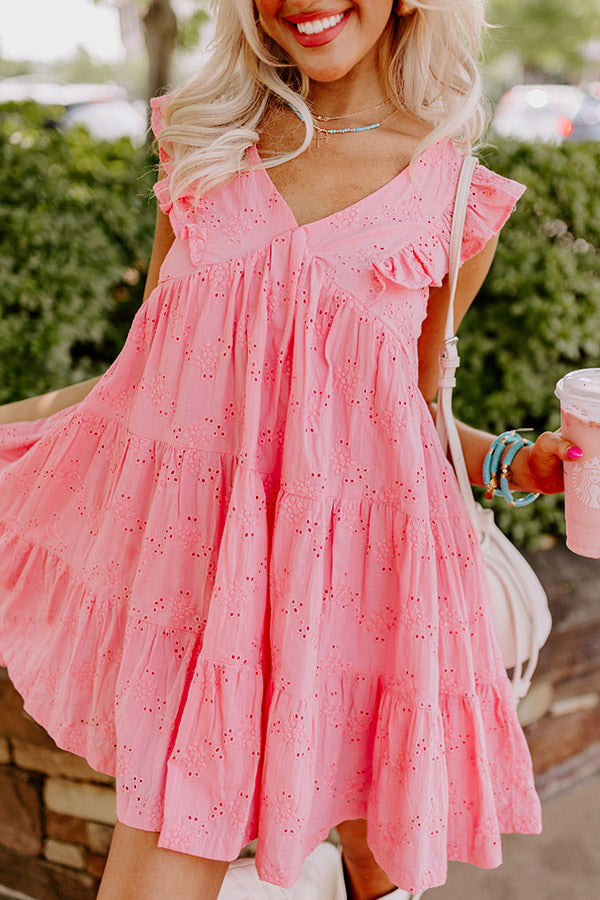 Ultimate Summer Eyelet Dress - Lightweight & Flowy