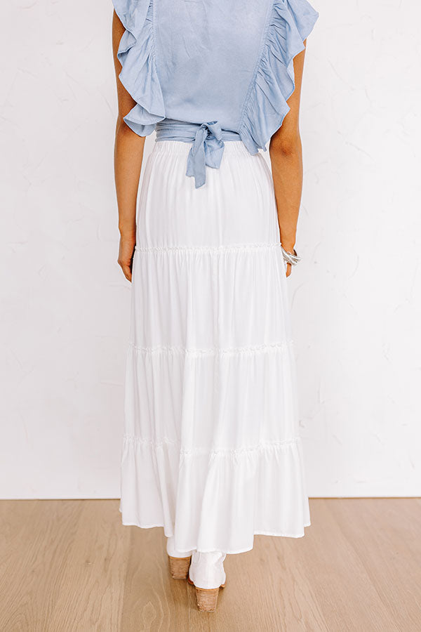 Ultimate Summer Breeze Maxi Skirt - Flowy & Comfortable