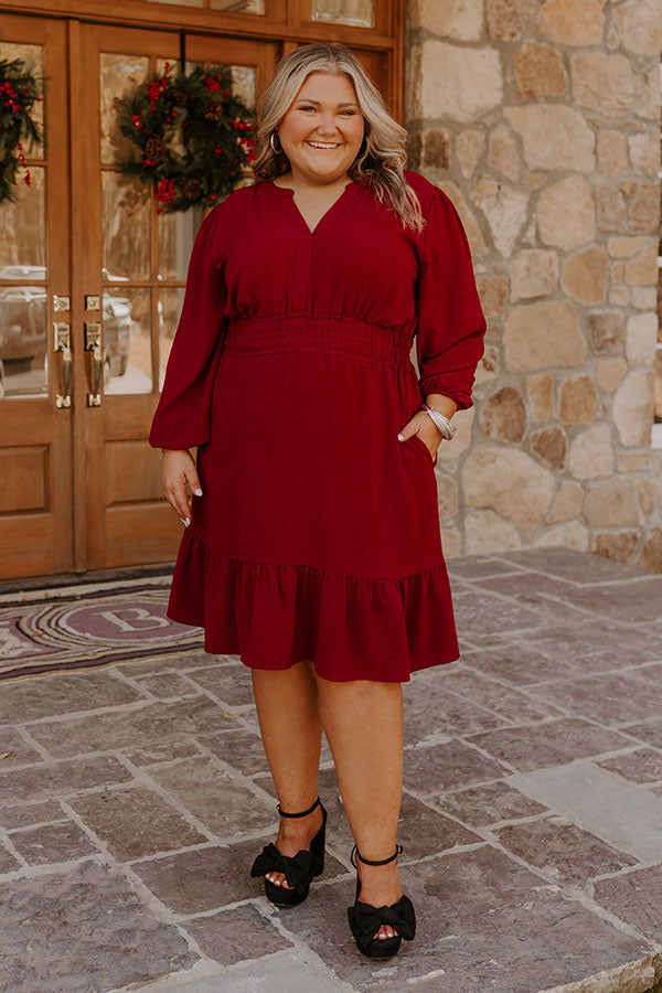 Premium Elegance Mini Dress - Happy Gatherings