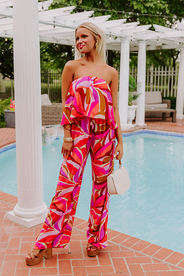 Ultimate Tropical Tango Jumpsuit - Premium Statement Piece