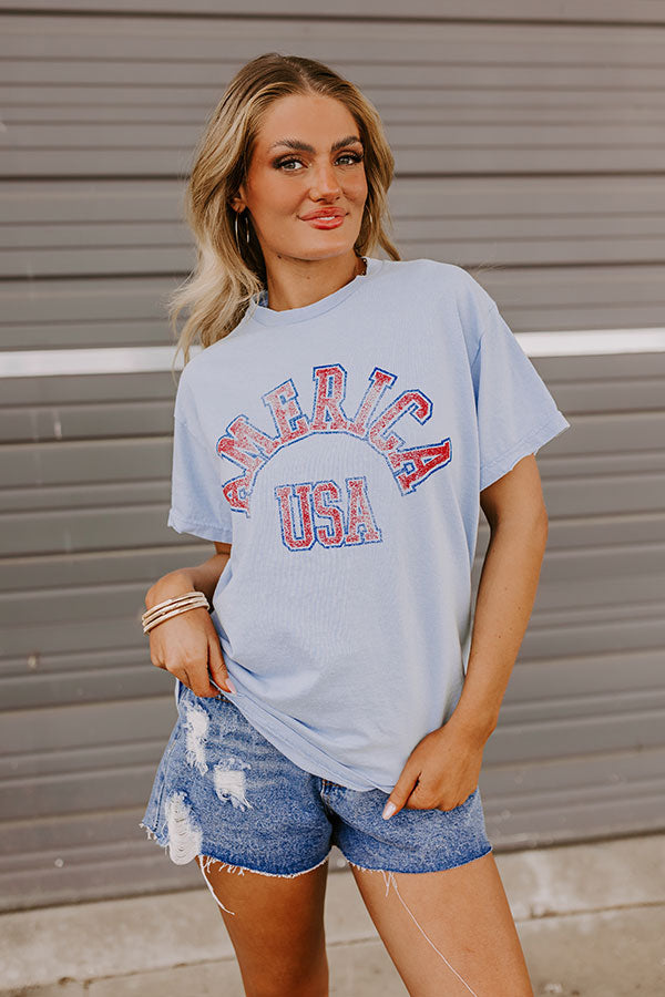 Premium Vintage American Pride Graphic Tee