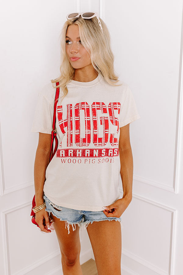 Ultimate Vintage Arkansas Razorbacks Graphic Tee