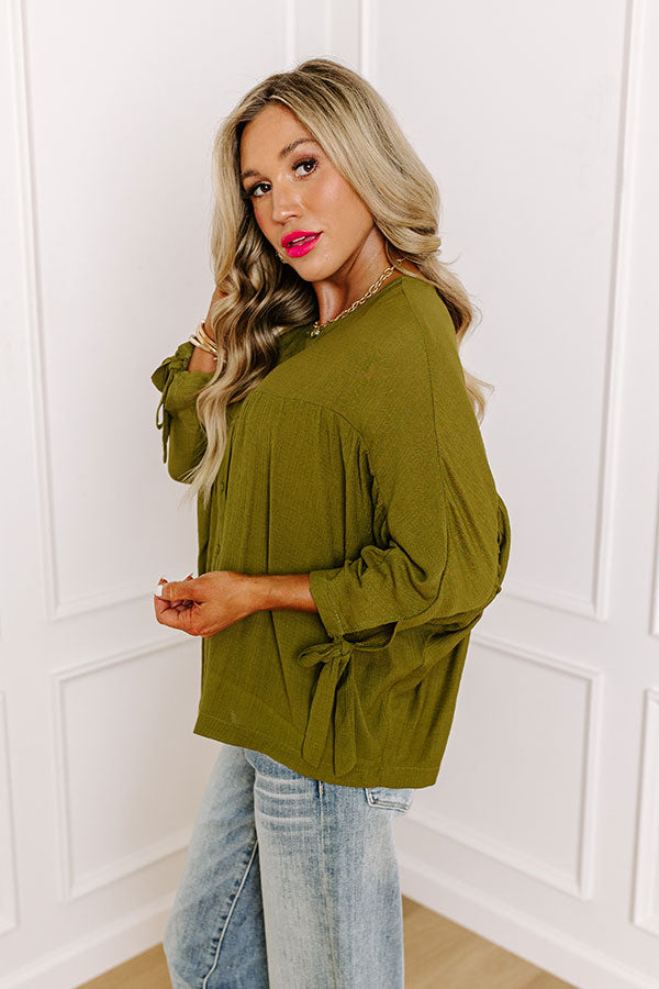 Premium Green Shift Top - Ultimate Comfort & Style