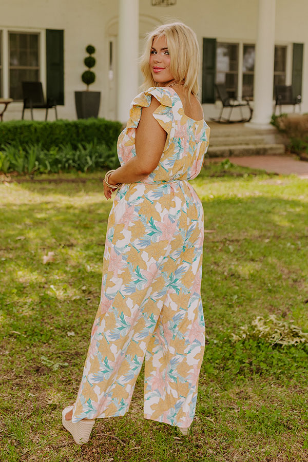 Premium Catalina Island Floral Jumpsuit - Ultimate Summer Style