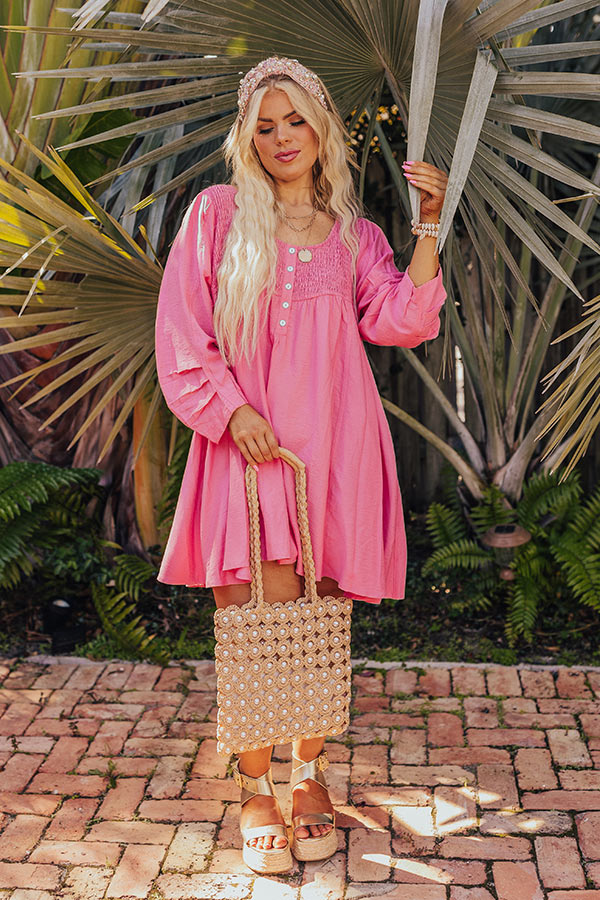 Ultimate Manhattan Tunic Dress - Pink Curves